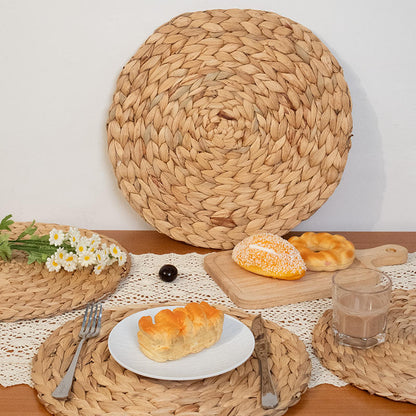 Braided Water Hyacinth Placemat